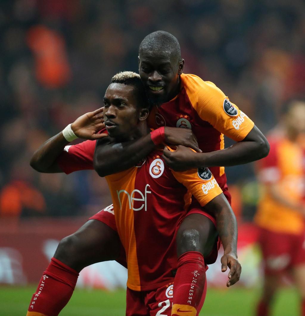 Henry Onyekuru improved in the second half (Galatasaray )