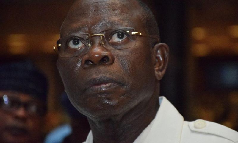 APC national chairman, Adams Oshiomhole