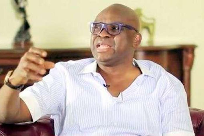 Fayose talking