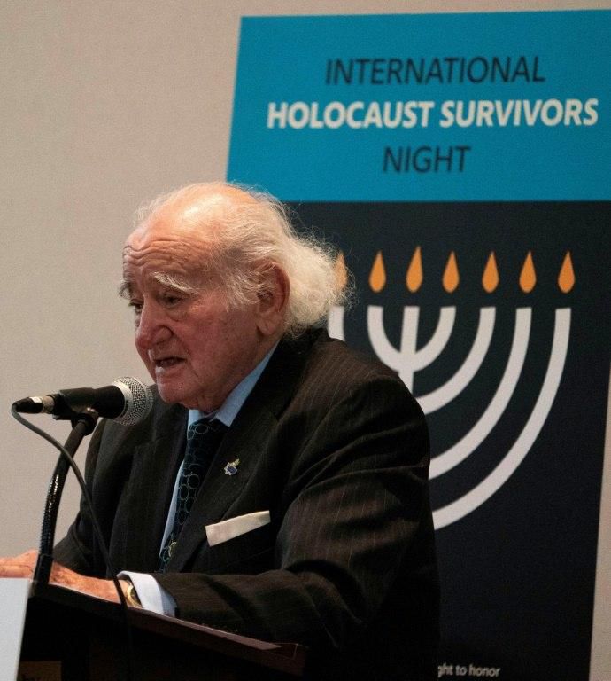 Roman Kent, who survived life in several Nazi concentration camps, regrets that more young Jews are not stepping forward to ensure the Holocaust is never forgotten