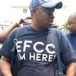 Ayodele Fayose at EFCC headquarters in Abuja