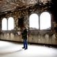 Nabil al-Aash inspects the war-scarred Saint George Church, a testament to the seven-year conflict that has left more than 360,000 people dead