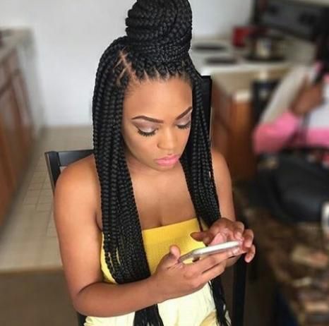 Newly done braids [Ayurveda Essen]