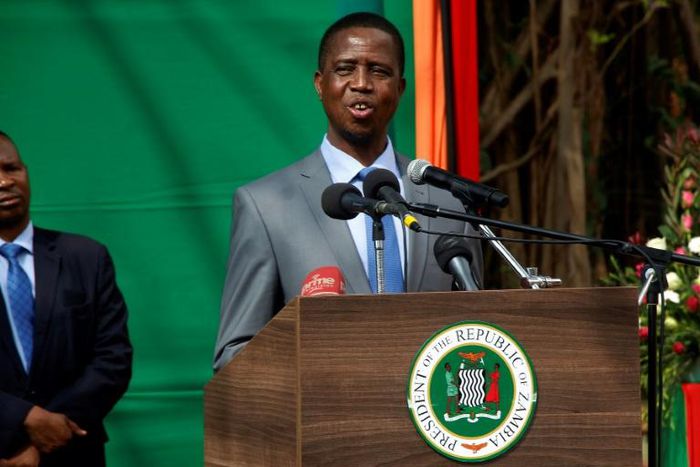 Zambian President Edgar Lungu has said he will seek a fresh five-year term in 2021, prompting opposition parties to block him