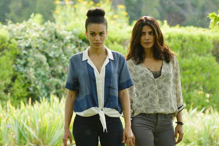 Pearl Thusi and Pryanka Chopra