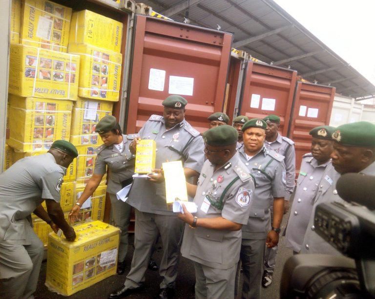 A container of Tramadol seized by the NDLEA (sweetcrudereports)