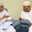 President Muhammadu Buhari with former vice president, Atiku Abubakar