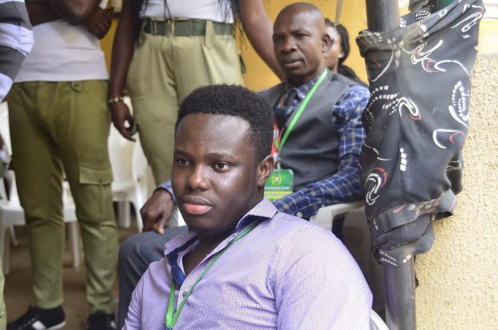 Zachary Aiji Audu, the president of Huncho Foundation at the Suleja Prisons