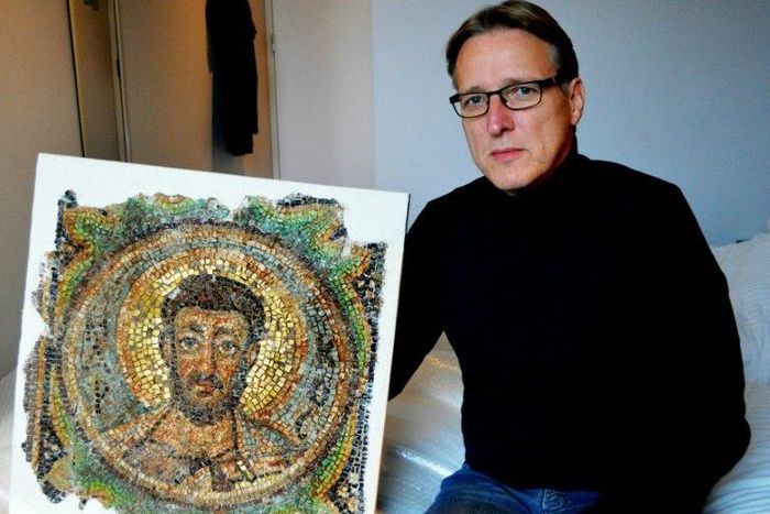 Dutch art detective Arthur Brand recovered the missing mosaic of St Mark, a rare piece of stolen Byzantine art, in Monaco