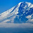 Mount Ararat, seen here from outside the Armenian capital Yerevan, is the place in the Bible where Noah's Ark came to rest. It is regarded as a national symbol by Armenians