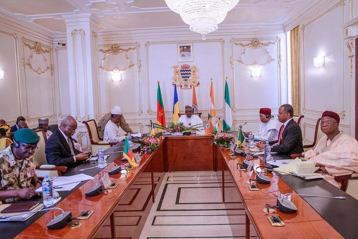 President Buhari has committed his interest in bringing security to the Lake Chad Region in a discussion with partners.