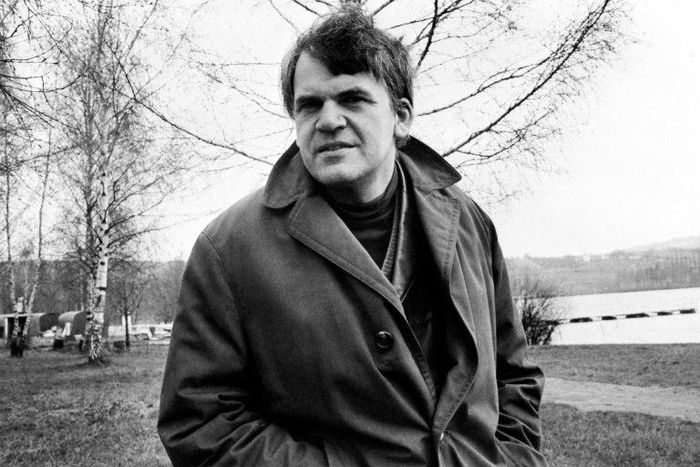 Czech-born French writer Milan Kundera, seen here in 1973, was stripped of his nationality in 1979 after emigrating to France