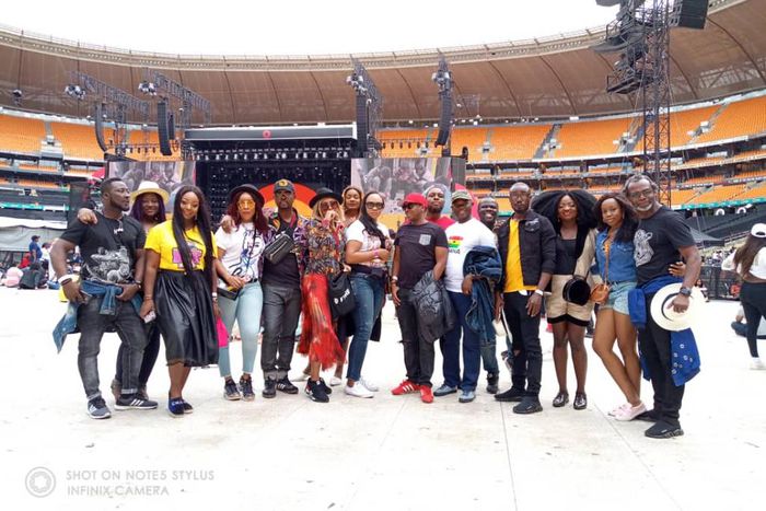 Group at Global Citizens Festival