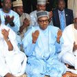 L-R: Minister of Interior, Abdulrahman Dambazau; President Muhammadu Buhari and Senate President, Bukola Saraki
