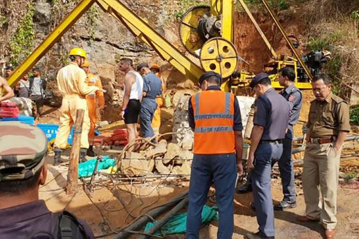 The workers have been cut off since December 13 when water from a nearby river poured into the illegal mine in Meghalaya state