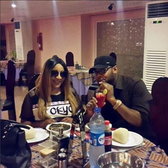 Rita Nzelu out on dinner with husband, Simeon Okoro