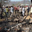 Houses burnt in Kaduna state (Illustration).