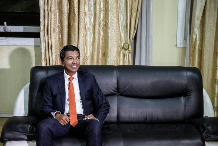 Comeback: Andry Rajoelina will return to the presidency after defeating long-term rival Marc Ravalomanana