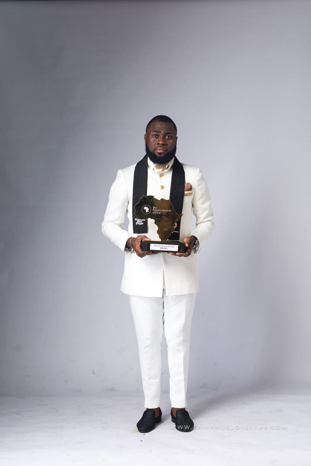 Lasisi Elenu representing Mark Angel Winner of Prize For Comedy