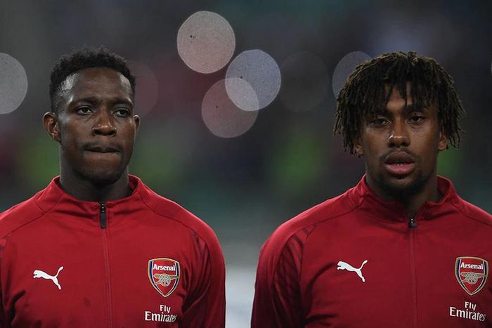 Alex Iwobi and Danny Welbeck