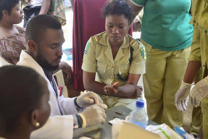 Corps members visit Suleja Prisons
