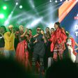 David Tlale showcases his collection as Falz performs