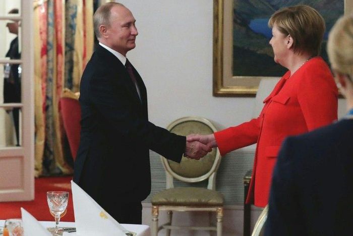 German Chancellor Angela Merkel voiced her "concern" over the tensions in the Kerch Strait off Russian-annexed Crimea to Vladimir Putin on the sidelines of the G20 summit