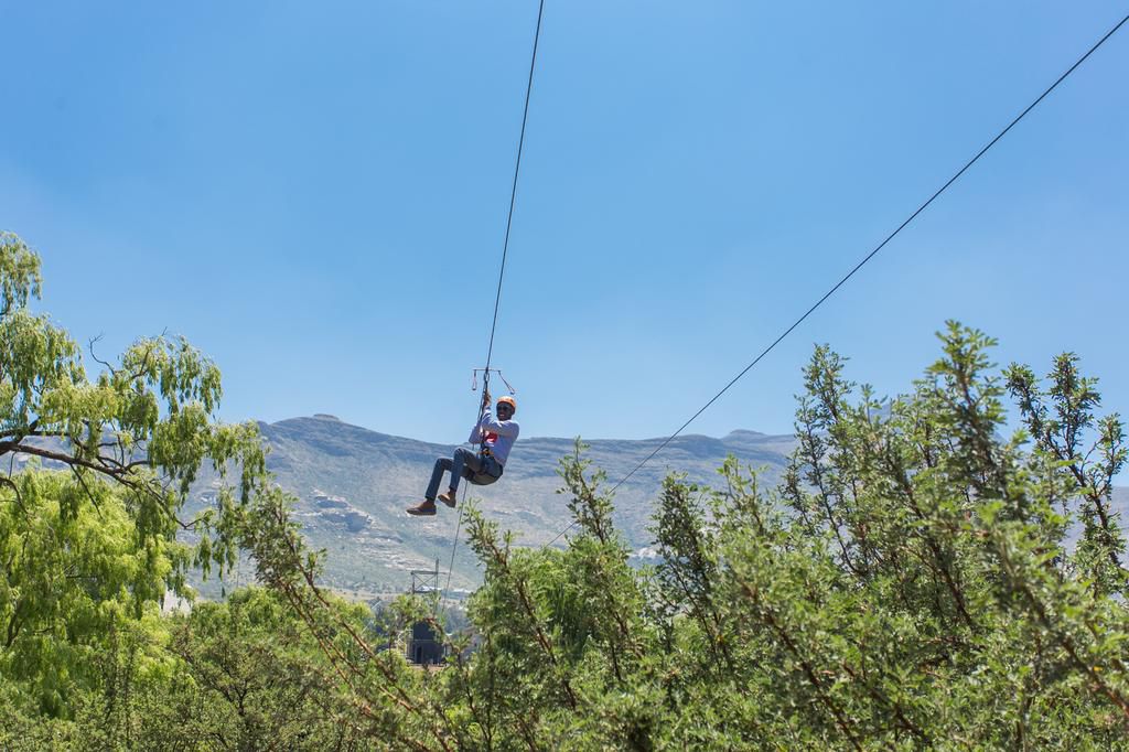 Ziplining at Clarens