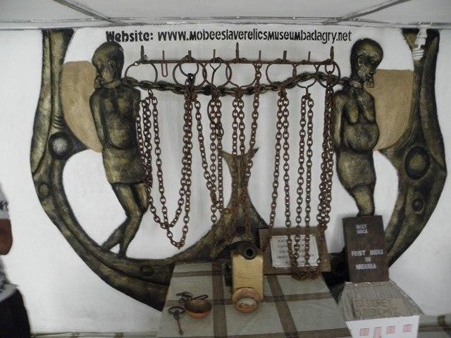 Relics from slave trade era