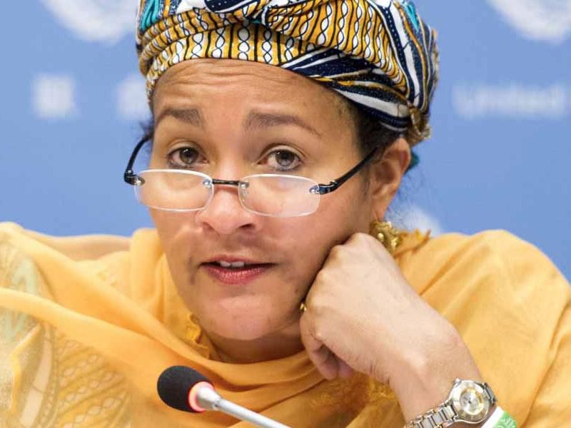 Amina Mohammed, Deputy Secretary Gen of the UN