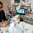 Abdullah Hassan and his father, Ali, are seen just days before the child's death