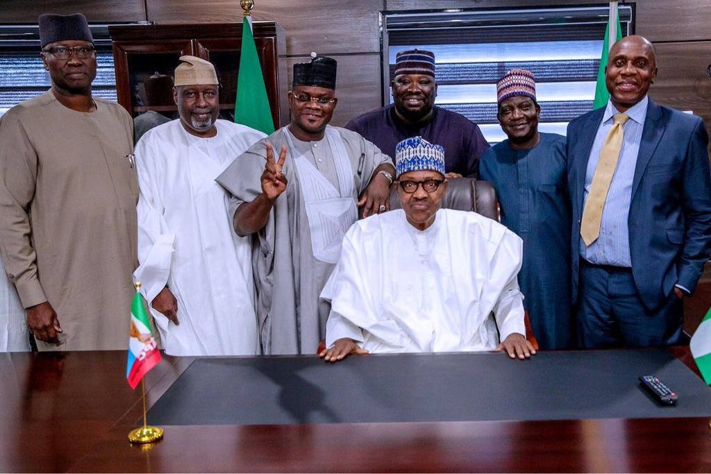 Governor Yahaya Bello says President Buhari would be reelected in 2019.