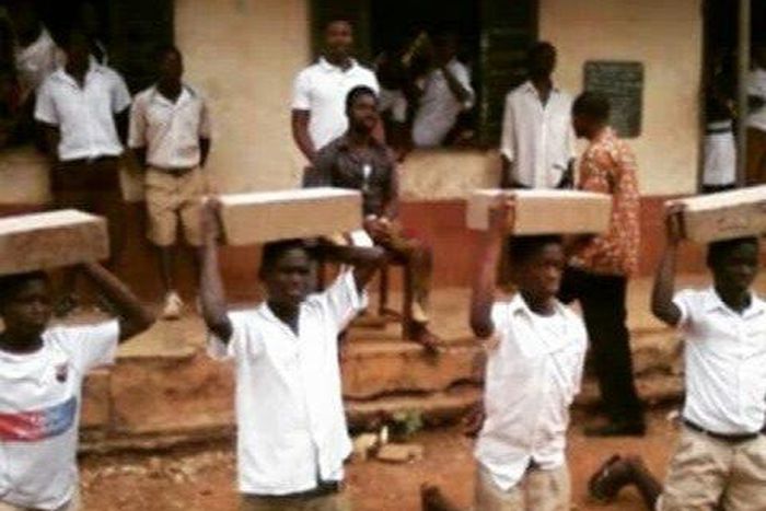 Seniors punishing Junior students for fun