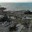 The tsunami crashed into the seaside city of Palu