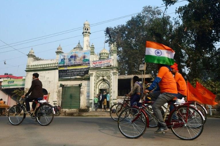 Many Hindus believe Ayodhya marks the birthplace of the deity Ram, and that the mosque that stood there for 460 years was only built after the destruction of an earlier temple