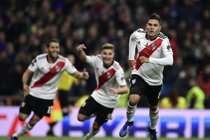 A brilliant goal by Juan Quintero steered River Plate to a fourth Copa Libertadores crown
