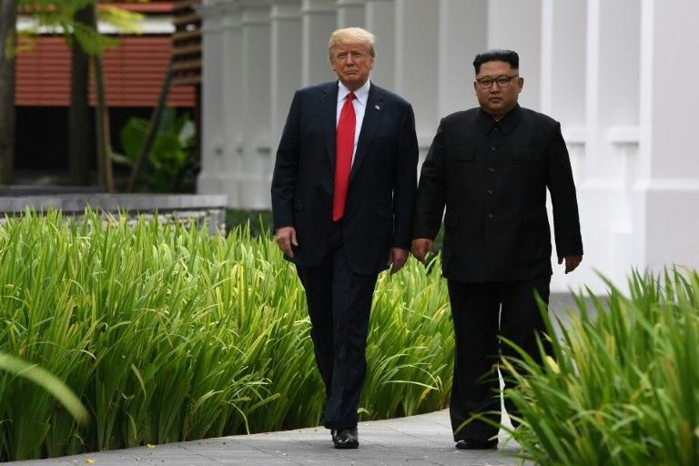 In June, Trump met Kim in Singapore for the first-ever summit between the countries