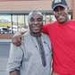 King Wasiu is pictured with son Sultan Omogbadebo Anifowoshe reportedly arrested for fraud in the U.S. Only him is able to get bail among a group of Nigerians arrested by a Chicago-based crime investigation team.