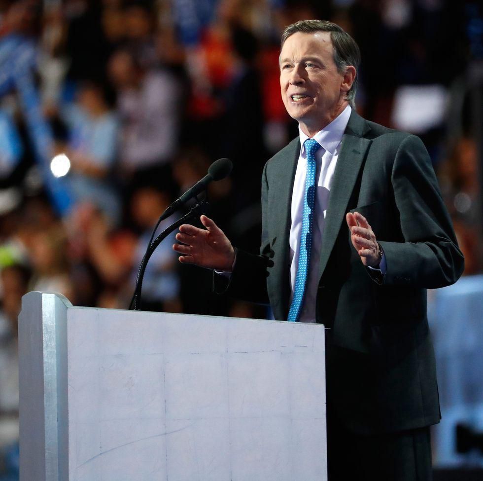 Colorado Governor John Hickenlooper.