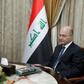 Iraqi President Barham Saleh meets with Iraqi Nobel laureate Nadia Murad in Baghdad on December 12, 2018