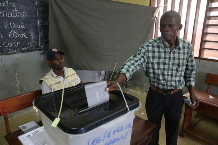 The election was the first major vote in the oil-exporting West African country since a presidential poll in 2016