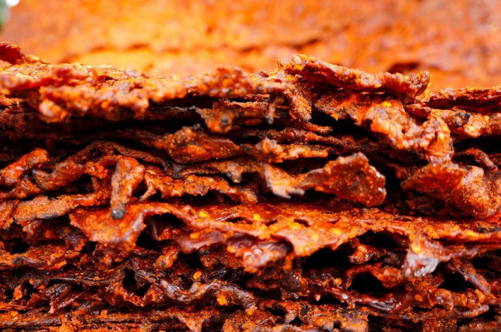 A heap of spicy kilishi