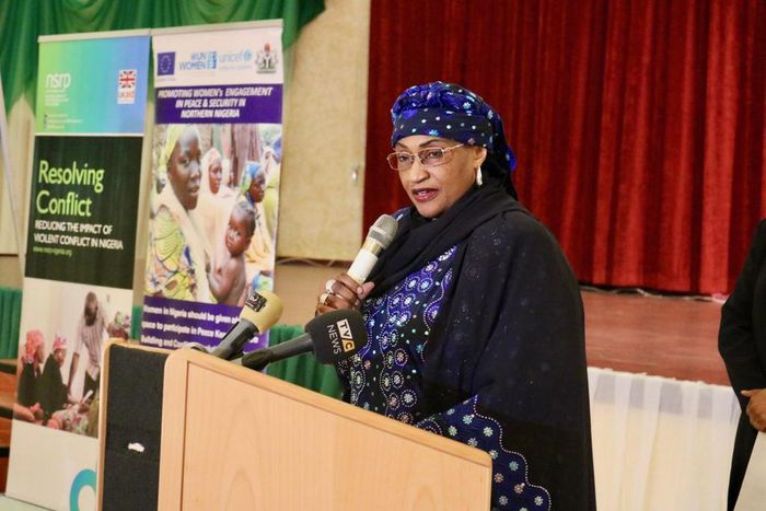 Minister of Women Affairs, Aisha Alhassan