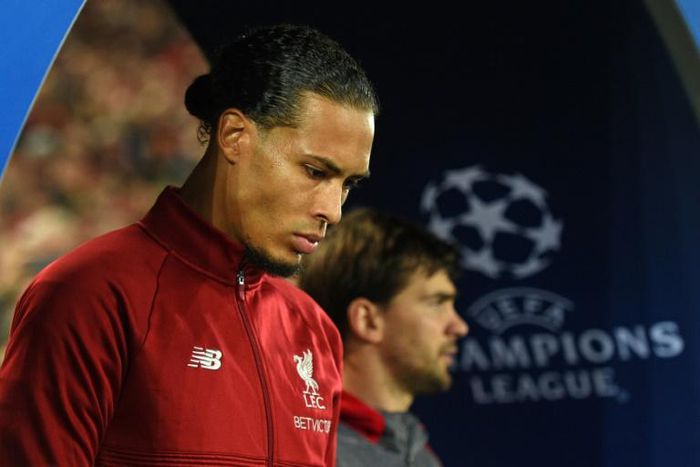 Exciting times: Virgil van Dijk has urged Liverpool to not get carried away with their six-point lead at the top of the Premier League