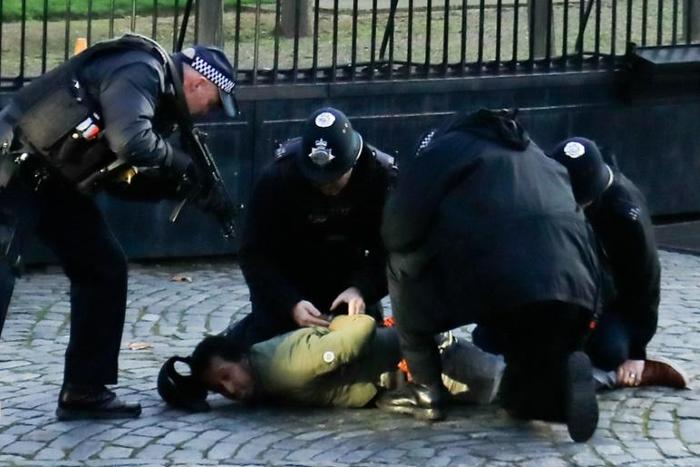 Police told the BBC the incident was not terror-related