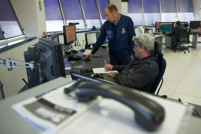 The Spanish maritime rescue service's command centre in the southern town of Tarifa monitors the Strait of Gibraltar