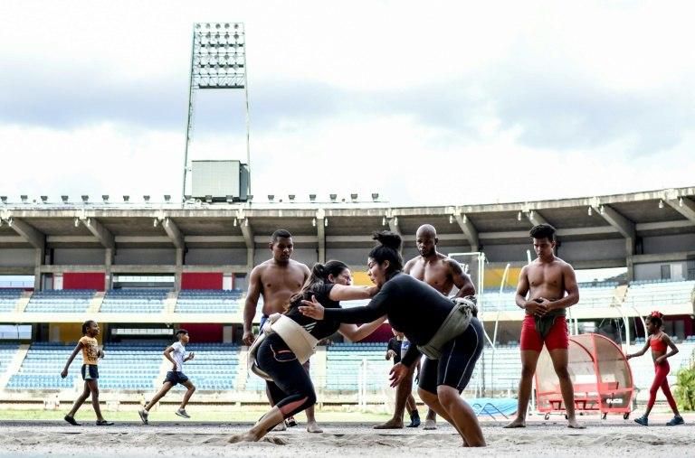Sumo made its official bow in Venezuela in 2012, with the first national championship in the northern city of Maracay