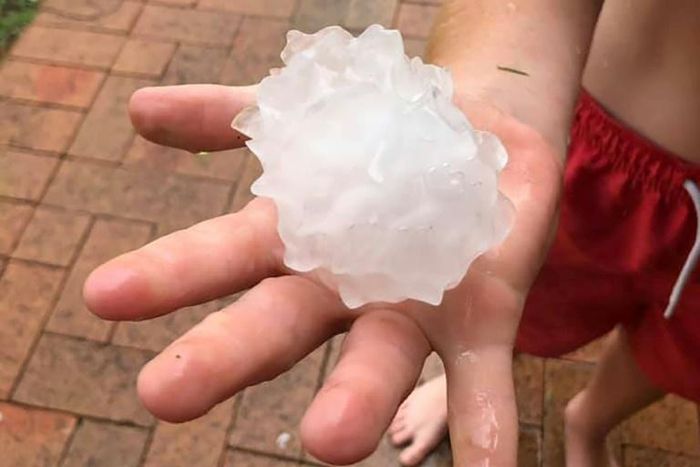 A series of lightning and hailstorms in Sydney has caused damage that is already running into the tens of millions of dollars