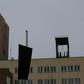 A black flag flies at the coal mine in Stonava, the Czech Republic, where 13 miners died in an accident.