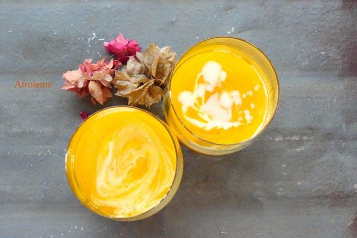 How to prepare mango and tigernut mocktail